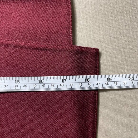 Uniglo Skirt with pockets - Burgundy 4 - Picture 6 of 6